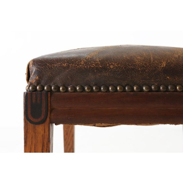 Wood Art Deco Side Chair from Maurice Dufréne, France, 1925 For Sale - Image 7 of 12