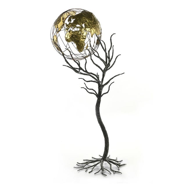 Henri Fernandez, Envolée de terre par, 1980s, Metal For Sale - Image 6 of 6