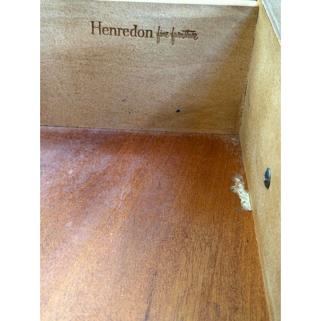 1980s Henredon Chippendale Mahogany Side Cabinet For Sale - Image 10 of 17