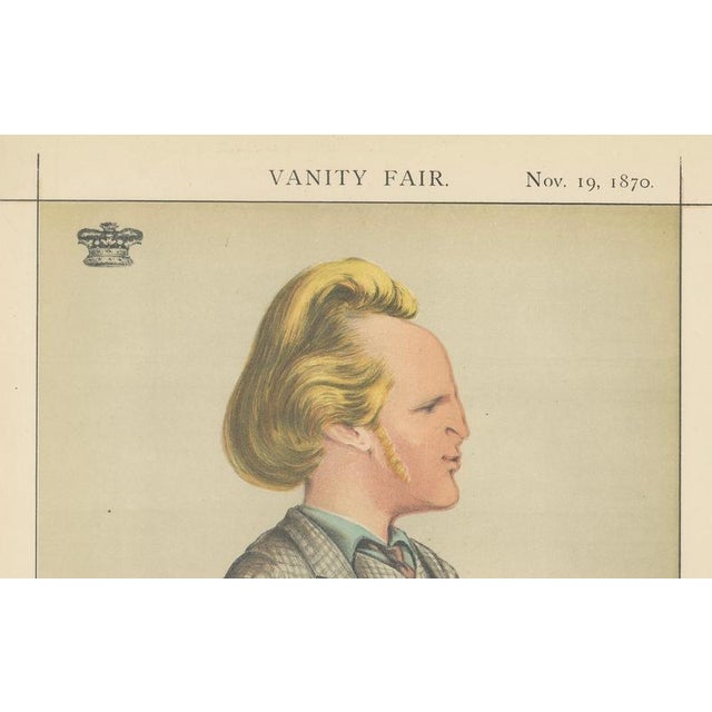 Vanity Fair, Men of the Day No. 13, 1870, Paper For Sale - Image 4 of 10