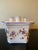 Mid-Century Italian Hand-Painted Chinoiserie Tulipiere Vase For Sale - Image 10 of 13