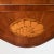 Late 18th Century English Serpentine Hepplewhite Style Sideboard With Brass Gallery and Candle Holder For Sale - Image 11 of 12