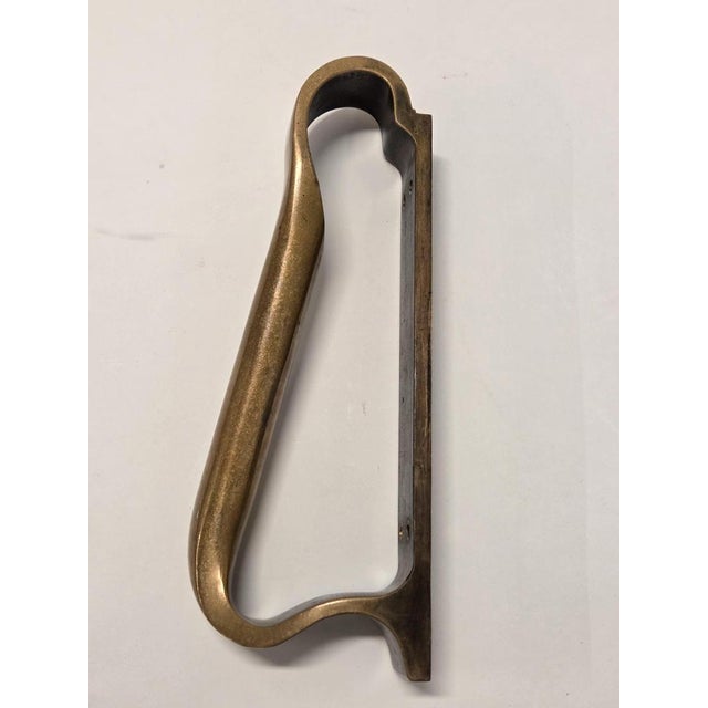 Door Handle in Bronze by Alvar Aalto for Valaistustyö For Sale - Image 5 of 9