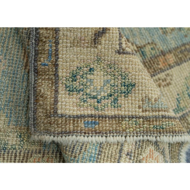 Turkish Oushak Rug 2'2"x 4'10" #20110 For Sale In Houston - Image 6 of 8