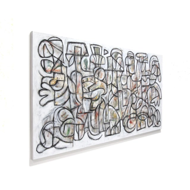 Save the Savior - Large Oversized Affordable Contemporary Abstract Painting Original Artwork by Harrison Gilman For Sale In Los Angeles - Image 6 of 9