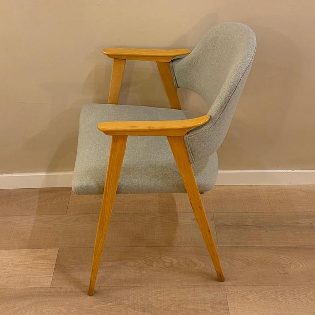 Brown Mid-Century Armchair by Guilleumas, Spain, 1960s For Sale - Image 8 of 12