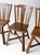 Wood Mid-Century Folk Wood Dining Chairs Set of 4 For Sale - Image 7 of 17
