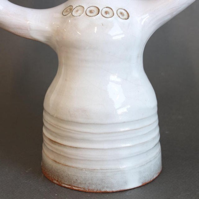 Sculptural Ceramic Pottery Porter Candleholder by Jacques Pouchain for Atelier Dieulefit, 1960s-1970s For Sale - Image 18 of 18