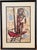 An original multi-color stone lithograph titled "Fisherman" by listed artist Emil Weddige (1907–2001), executed in...