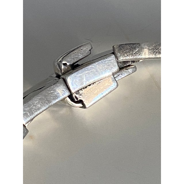 Sterling Silver Taxco Interlocking Shingle Scale Necklace (After Antonio Pineda) For Sale - Image 15 of 18