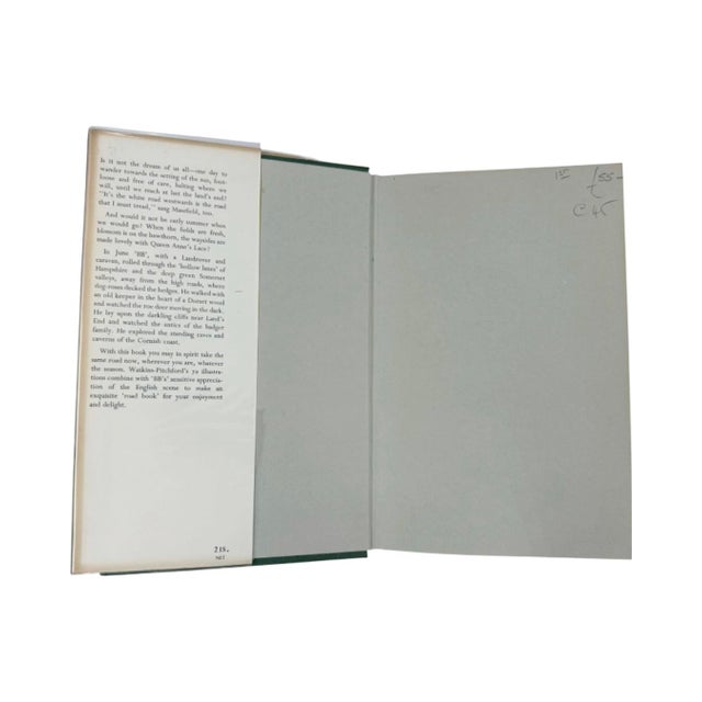 Mid-Century Modern The White Road Westwards by Bb 1961 Land Rover Travel Book London For Sale - Image 3 of 9