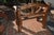 Folk Art Handcrafted Unique Rustic Log Solid Wood Bench Seat / Wide Chair For Sale - Image 13 of 18