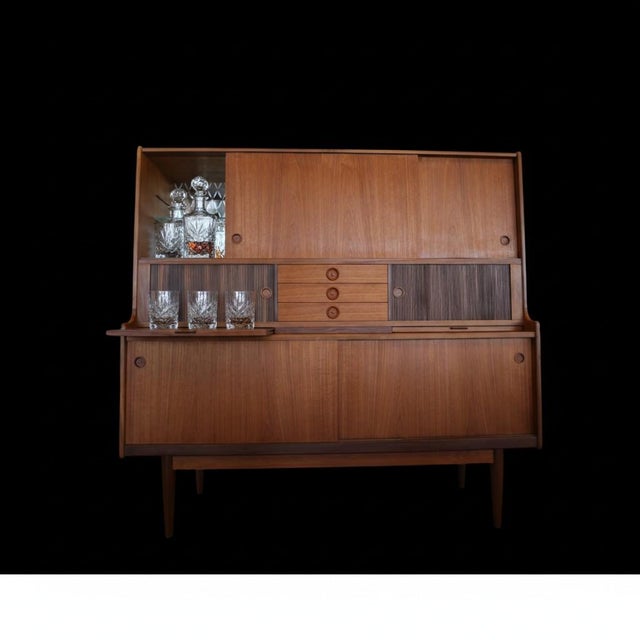 Cabinet by Johannes Andersen for Skaaning & Søn Møbelfabrik, 1960s For Sale - Image 12 of 18