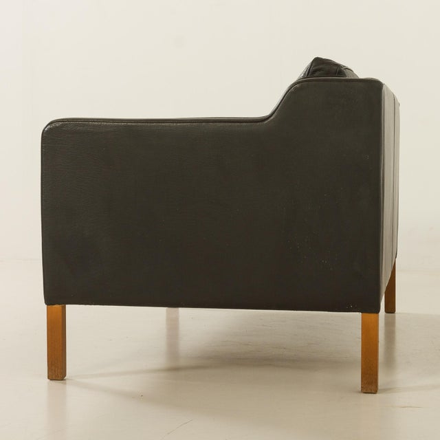 Stouby Leather Sofa, Denmark, 1970s For Sale - Image 14 of 18
