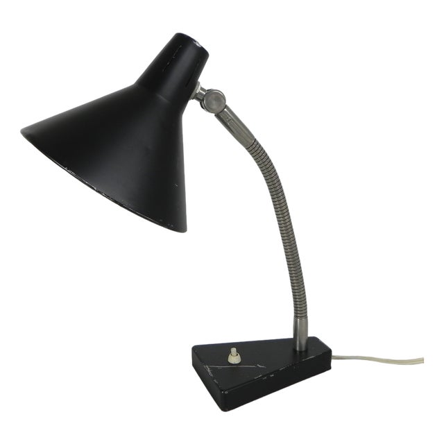 Zonneserie Desk Lamp by H. Busquet for Hala, 1960s For Sale