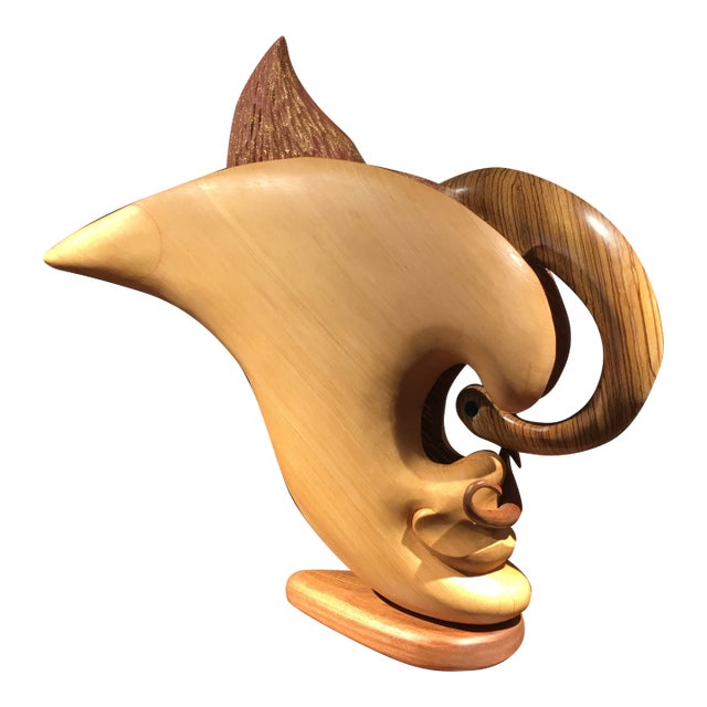 Sushi 6, Abstract Fish Sculpture by Thomas Williams For Sale