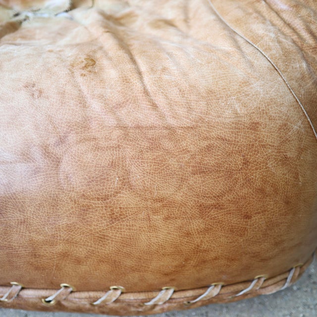 1970s Leather 'Joe' Chair for Poltronova For Sale In Chicago - Image 6 of 10