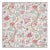 Sample - Schumacher Aveline Linen Fabric in Rose For Sale