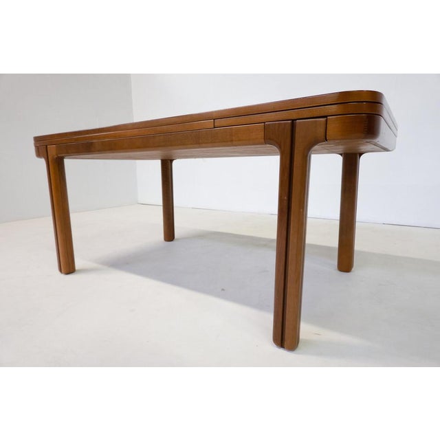 Mid-Century Modern Extendable Dining Table attributed to Llmari Tapiovaara, Finland, 1950s For Sale - Image 6 of 11