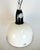 Soviet Industrial White Enamel Pendant Lamp, 1960s For Sale - Image 6 of 18