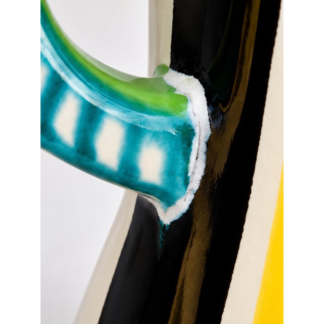 Ceramic Ceramic Vase from Gabriel Fourmaintraux, France, 1950s For Sale - Image 7 of 9