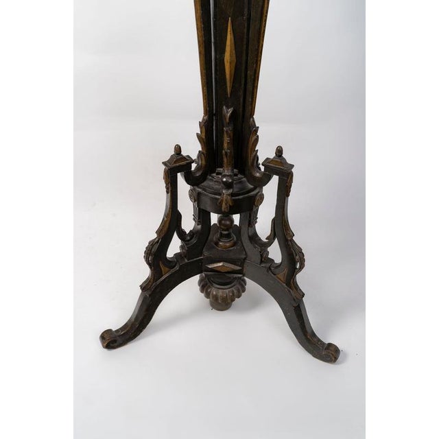 Polychrome Wooden Music Stand, 18th Century For Sale - Image 4 of 10