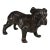 Sterling Silver Bulldog Figurine For Sale