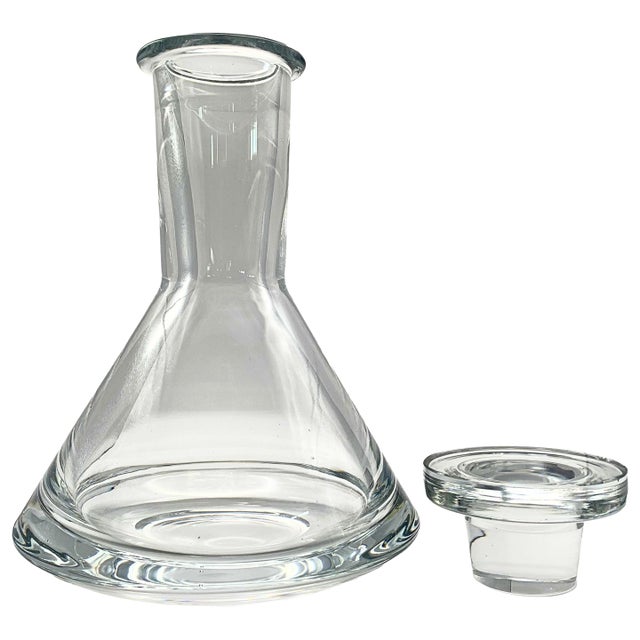 1960s Mid-Century Modern Iittala "Romantica" Crystal Decanter by Tapio Wirkkala For Sale