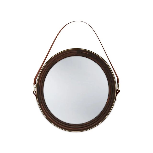 Brown Reynolds Mirror by Wood Tailors Club For Sale - Image 8 of 8