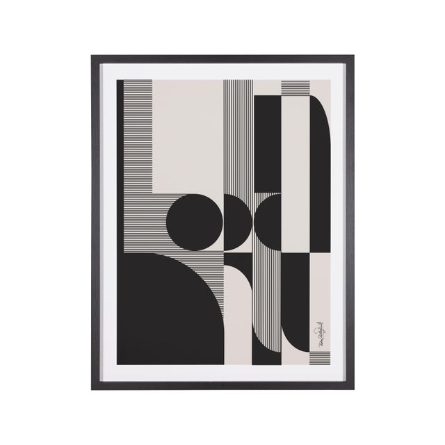 The style lines of the school of architecture, drawing, crafting and German art, Bauhaus, founded in 1919 by Walter...