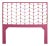 Ivy Headboard Queen, Hot Pink For Sale