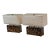 Lika Moore for Blackman Cruz Workshop Studded Table Lamps, Pair For Sale
