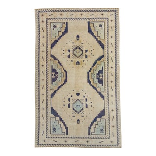 Turkish Oushak Runner Rug 2'3" x 6'2" #17505 For Sale