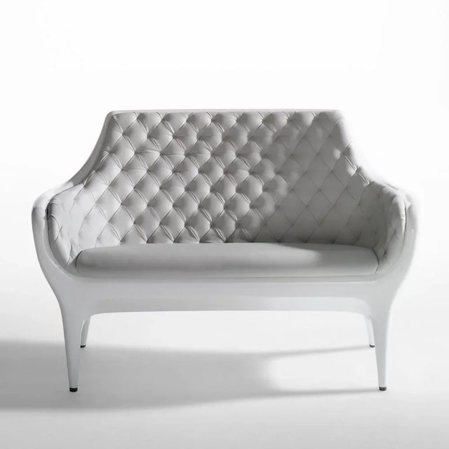 White Lacquered Showtime Sofa by Jaime Hayon for BD Barcelona For Sale - Image 4 of 9