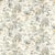 Zoffany Coromandel Print Fabric in Empire Grey For Sale