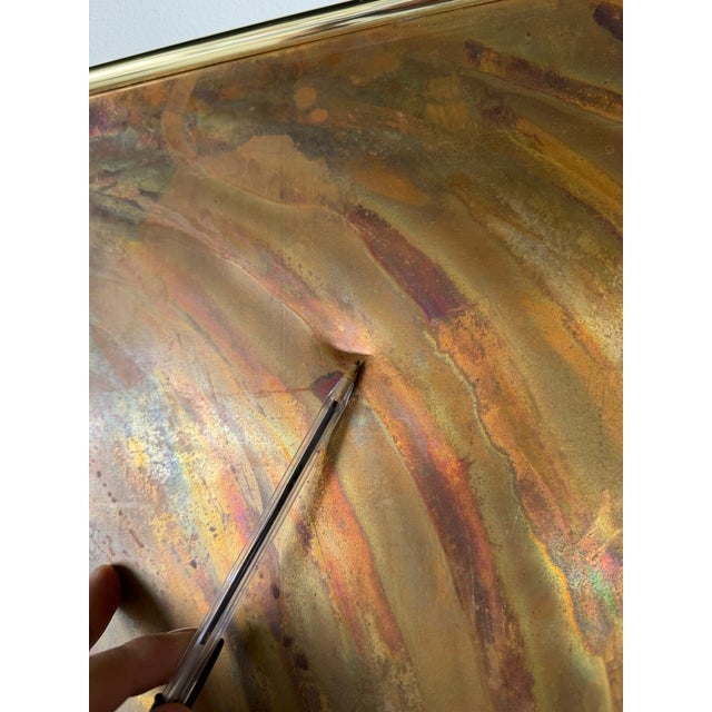 1970's Payez Brutalist Abstract Mixed Metal Wall Art Sculpture For Sale - Image 9 of 12