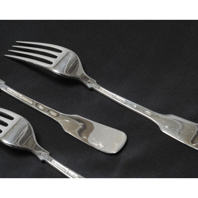 1810 International Sterling Silver Flatware Set 72 Pc For Sale - Image 16 of 18