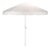 Panza 9 Ft Crank Umbrella, Ivory/White Pole For Sale