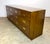 Henredon Scene One Campaign Style 7-Drawer Long Dresser in Oak & Brass For Sale - Image 12 of 12