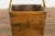 Wood 19th Century Antique Chinese Wood & Metal Grain Basket with Carrying Handle For Sale - Image 7 of 13
