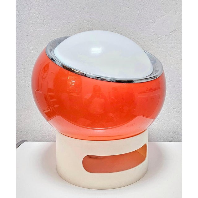 This listing features a very rare Clan floor lamp by Guzzini, designed by Studio 6G for Meblo. It was manufactured in...