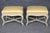 1950's Pair Louis XV Style Painted Decorated Benches For Sale In Philadelphia - Image 6 of 11
