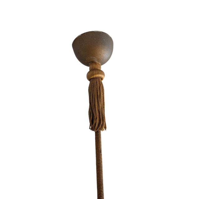 Five Arm Chandelier by Paaavo Tynell for Oy Taito Ab, 1930s For Sale - Image 12 of 18