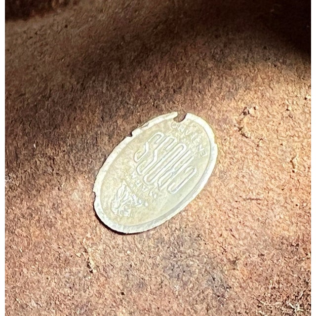 Vintage 1960's Modernist German Leather Monkey by Deru For Sale - Image 9 of 9