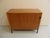 Vintage Danish Filing Cabinet with Roller Shutter in Oak, 1950s For Sale - Image 3 of 10