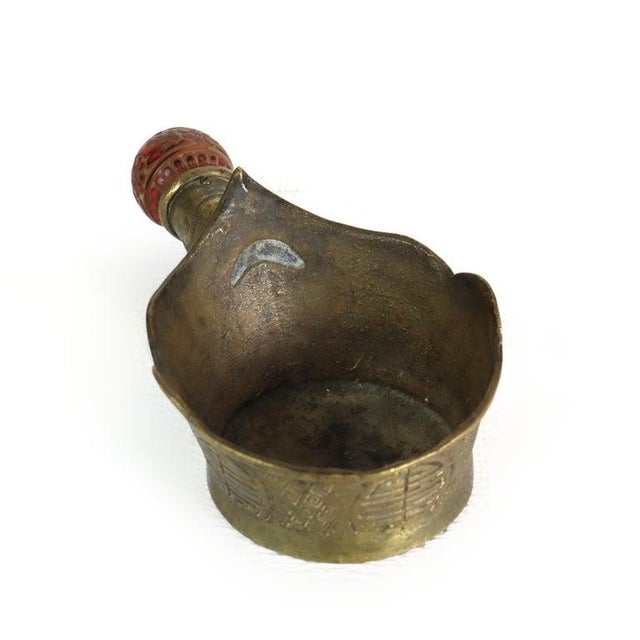 Chinese Antique Chinese Bronze Flat Iron 19thC For Sale - Image 3 of 4