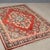 Red Middle Eastern Mahall Rug For Sale - Image 8 of 8