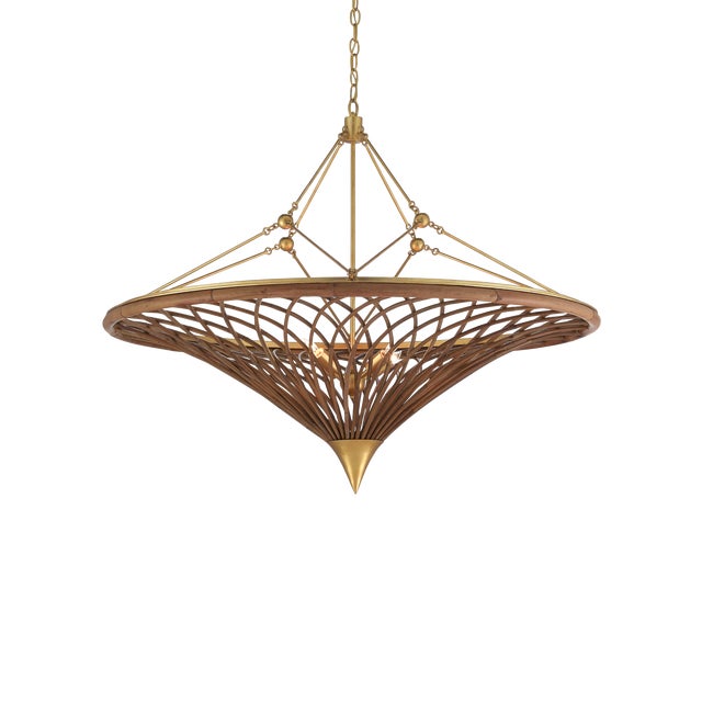 Currey & Company Gaborone Chandelier For Sale