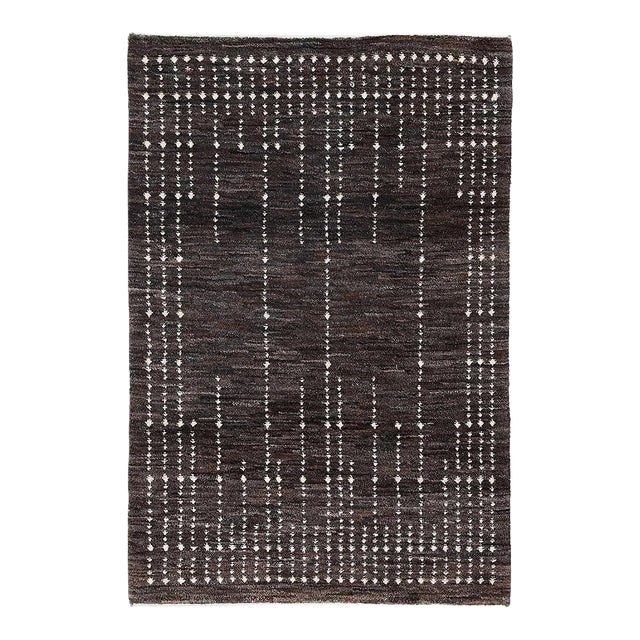 Fine Hand Knotted Persian Gabbeh Rug For Sale