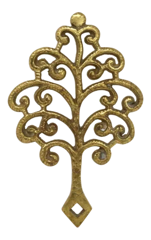 Vintage Brass Vine Trivet